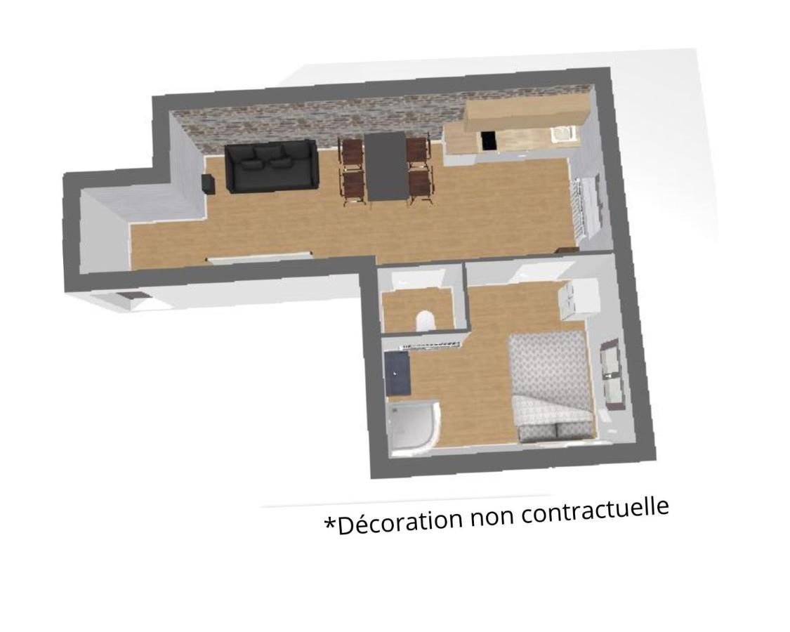 Jacobin-Centre Ville-Paisible-2 Couchages Amiens Bagian luar foto