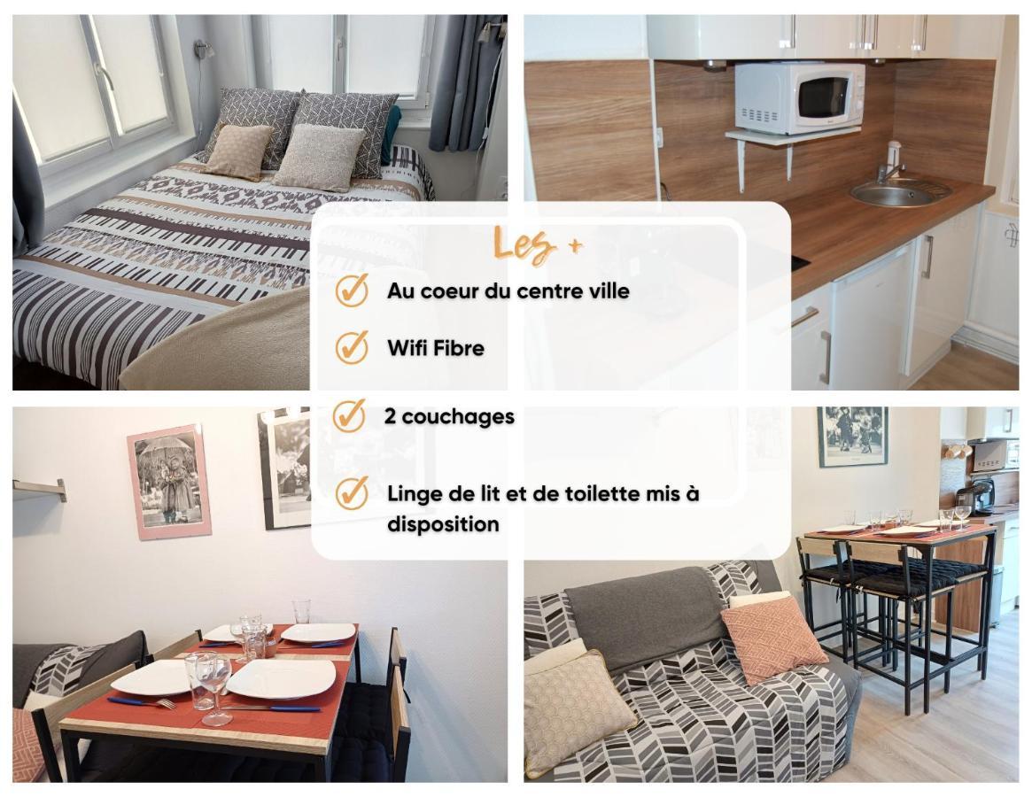 Jacobin-Centre Ville-Paisible-2 Couchages Amiens Bagian luar foto